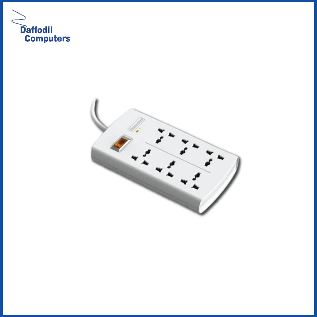 Huntkey SZM604 6 Ports 375 Joules Surge Protection PowerStrip